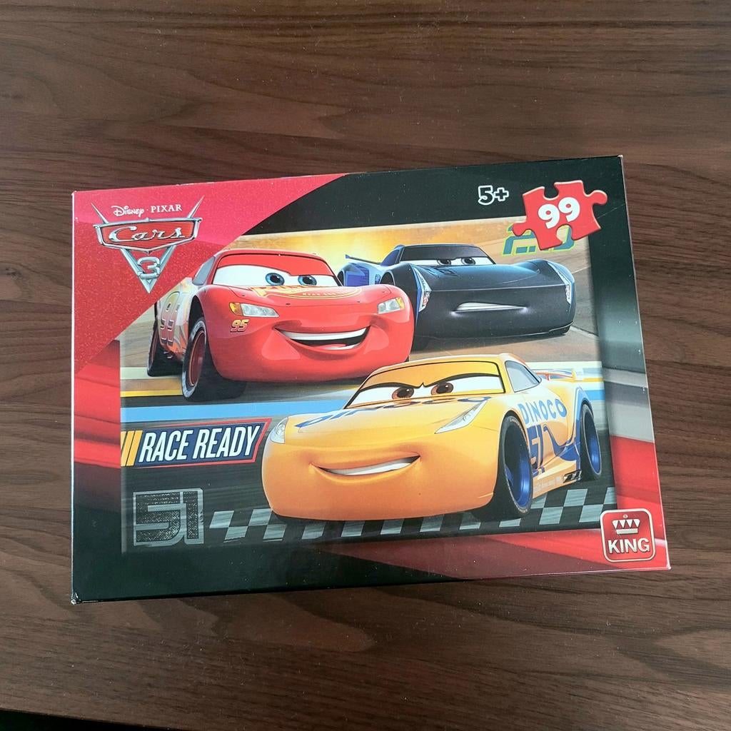 Cars Puzzel, Ophalen, Meer dan 50 stukjes, Zo goed als nieuw, 4 tot 6 jaar