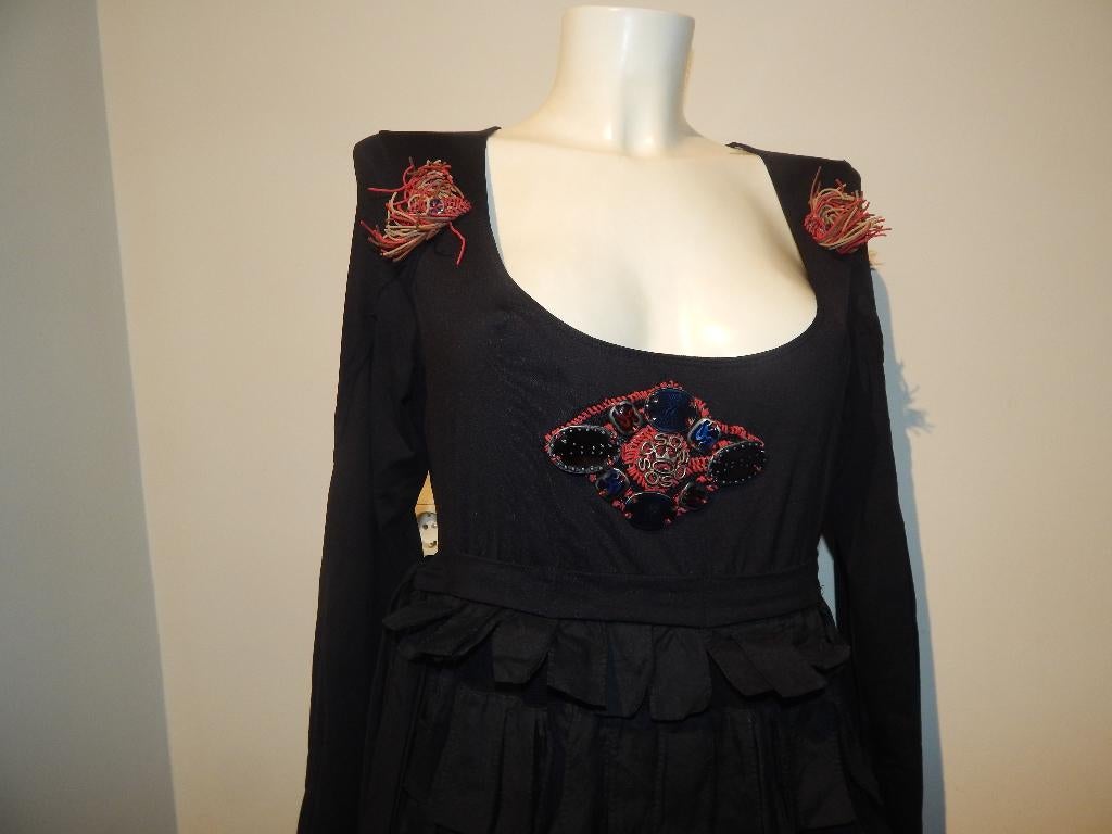 Save the Queen stretch jurk rok in stofjes lagen sier XXL, Verzenden, Maat 46/48 (XL) of groter, Zo goed als nieuw, Knielengte