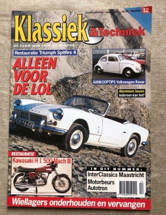 KT: Triumph Spitfire, VW Kever, R4, BSA B40 WD, Ophalen of Verzenden, Zo goed als nieuw, Algemeen