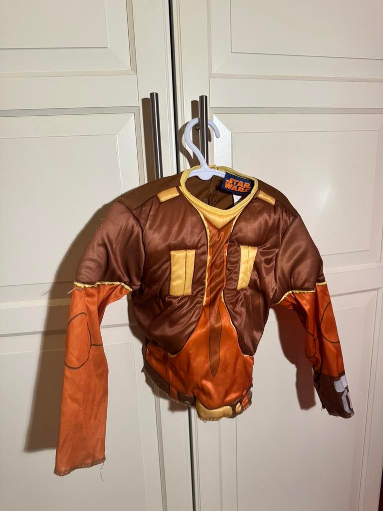 Star wars pak kind verkleedkleren pakje 4-6 jaar trooper, Ophalen of Verzenden, Zo goed als nieuw, Jongen of Meisje