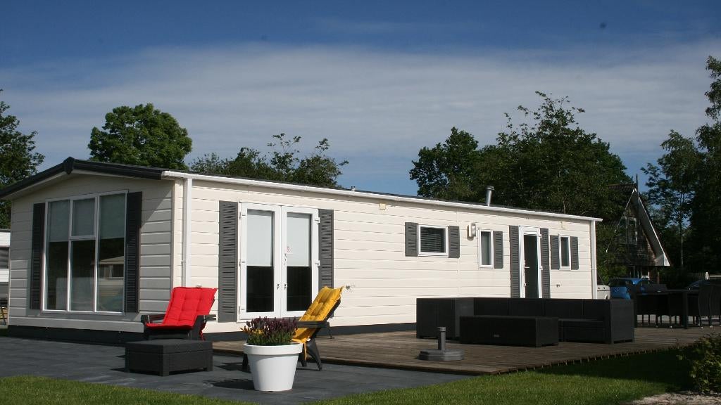 Chalet op Camping It Wiid Eernewoude Earnewald Friesland, Internet, Aan zee, Recreatiepark, Friesland