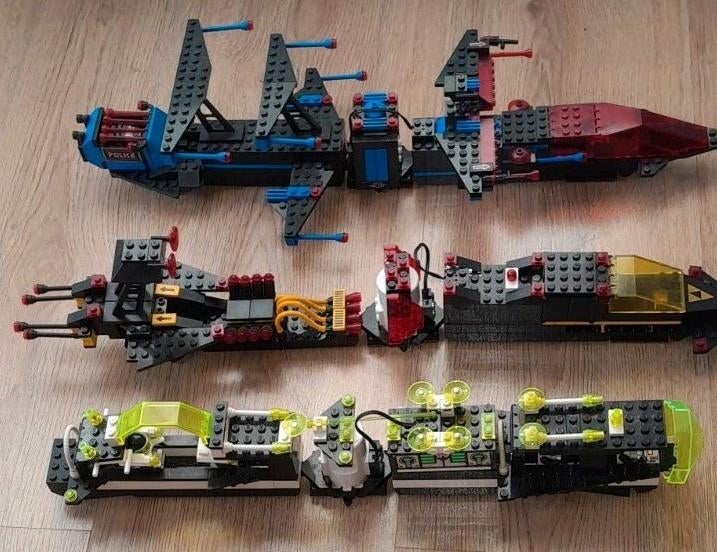 Lego moc custom monorail blacktron spacepolice netjes zgan, Kinderen en Baby's, Speelgoed | Duplo en Lego, Ophalen of Verzenden