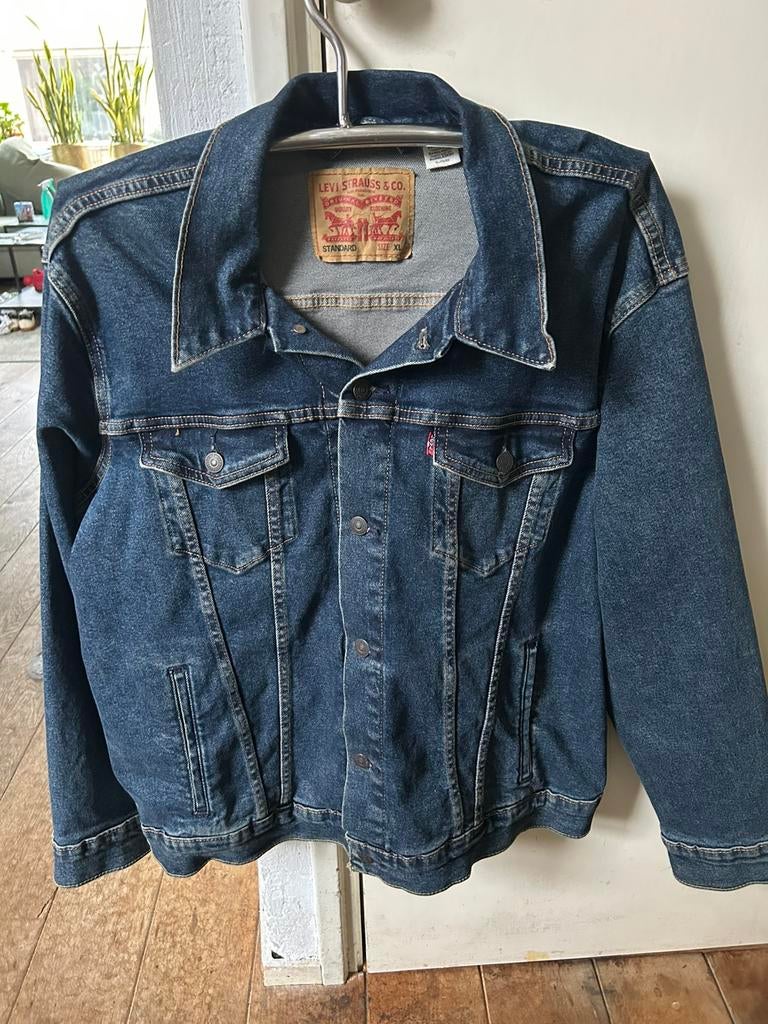 Levi’s denim jacket, Ophalen of Verzenden, Zo goed als nieuw, Maat 56/58 (XL), Blauw