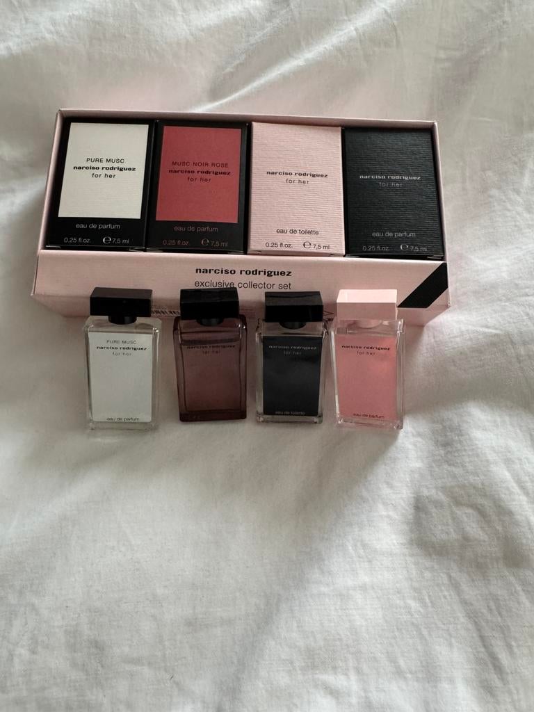 Narciso Rodriguez Exclusive Collectors set for her, Sieraden, Tassen en Uiterlijk, Uiterlijk | Parfum, Nieuw, Ophalen of Verzenden