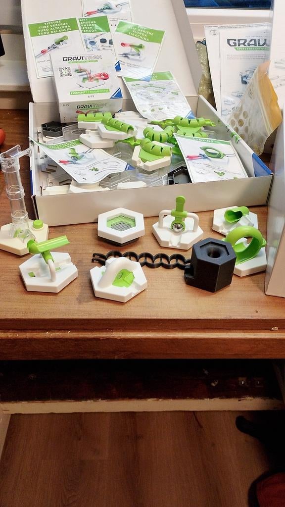Gravitrax Starter-Set - Interactief Baansysteem, Ophalen of Verzenden, Zo goed als nieuw, Bouwen