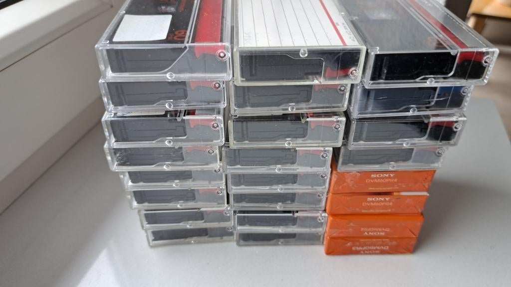 Digitale camera videobanden DVM60, Mini dv, Sony, Ophalen of Verzenden, Minder dan 8x