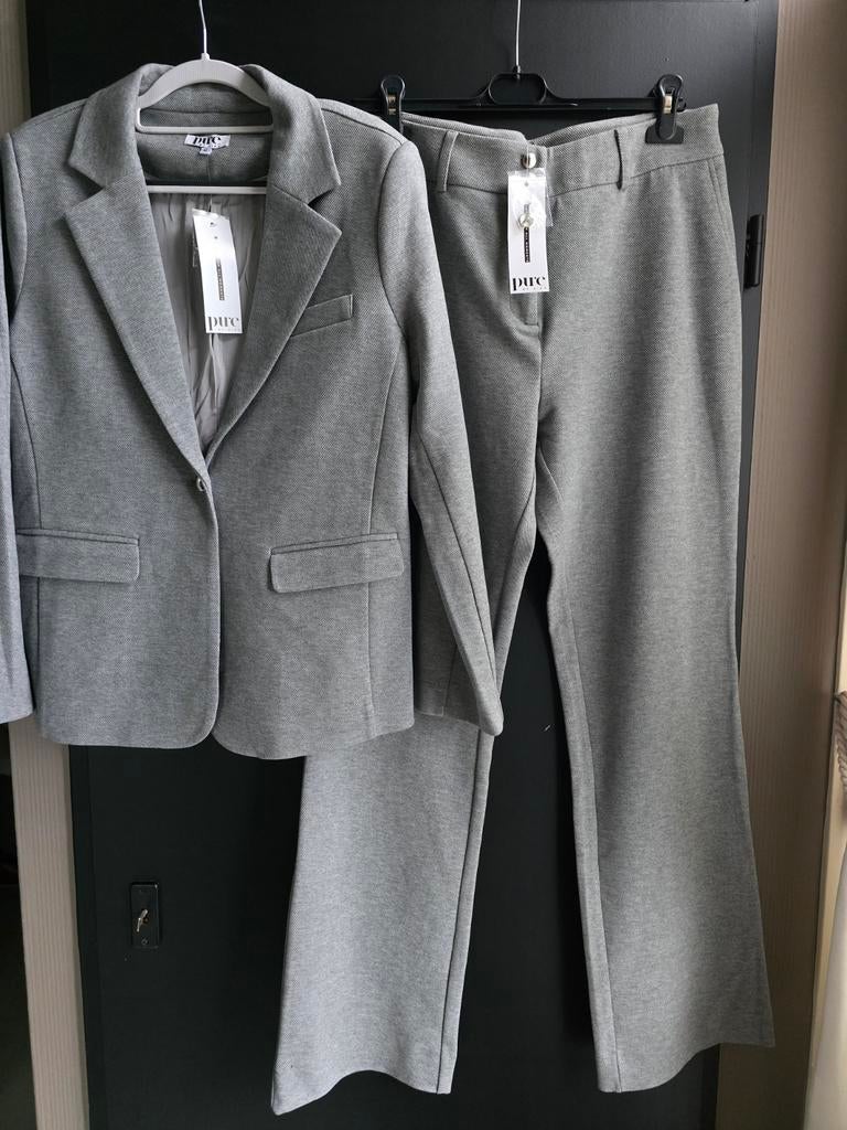 Nieuw 2delig pak maicazz zizo 42 grijs, Ophalen of Verzenden, Nieuw, Maat 42/44 (L), Grijs