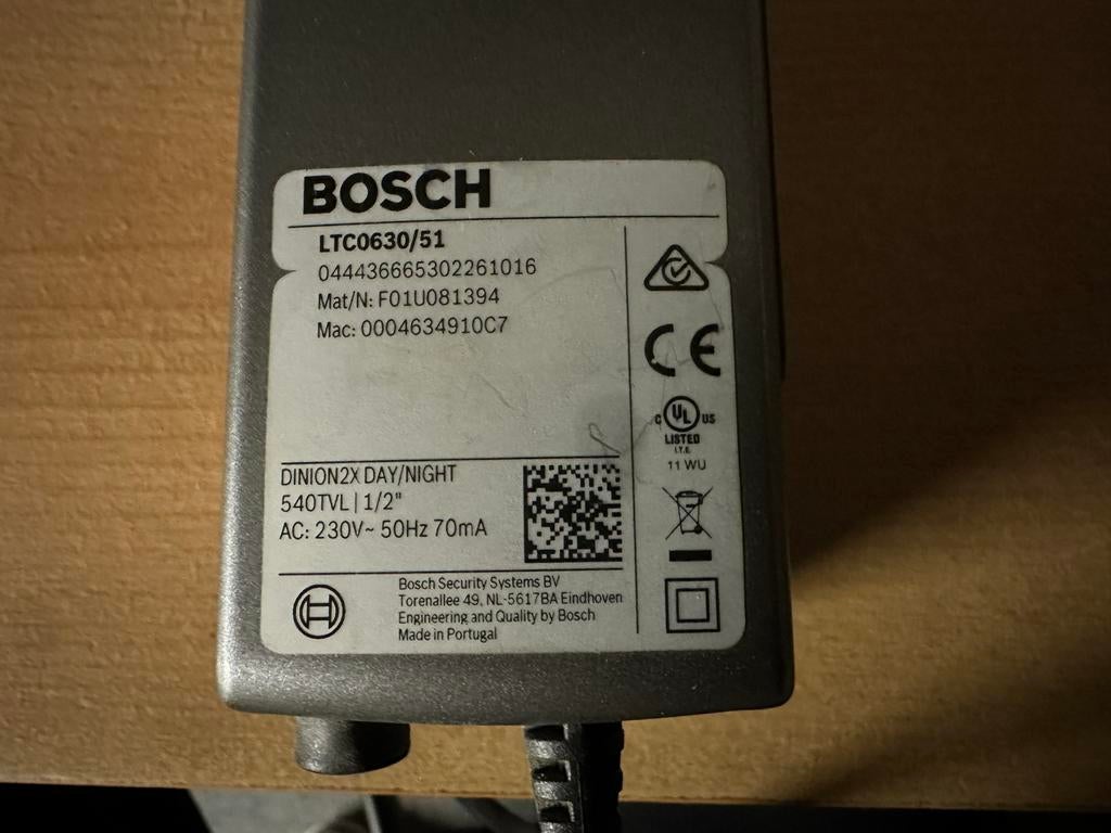 Bosch LTC0630/51 Camera - Bewakingscamera, Ophalen of Verzenden, Gebruikt