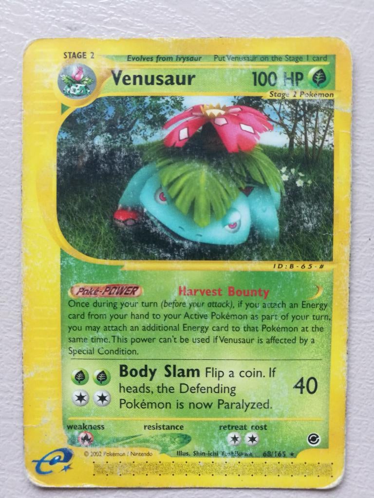 Venusaur, Hobby en Vrije tijd, Verzamelkaartspellen | Pokémon, Verzenden, Gebruikt, Losse kaart