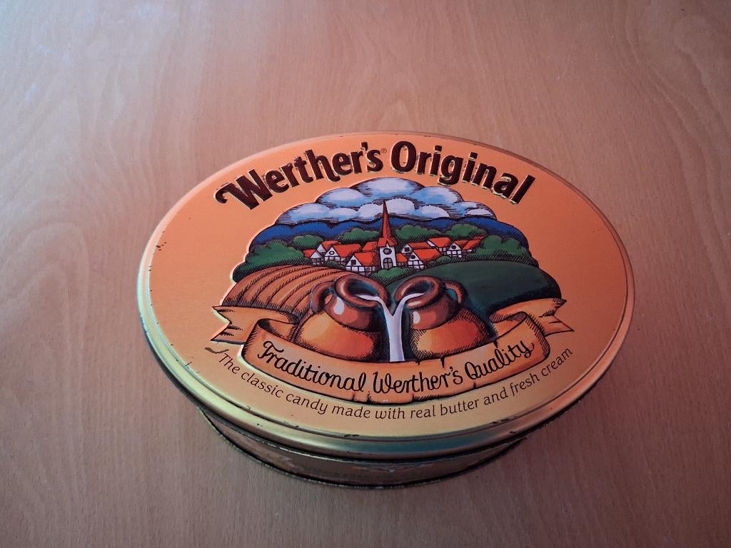 50% Korting! Wether's Original Blik, Verzamelen, Blikken, Gebruikt, Overige, Overige merken, Ophalen of Verzenden