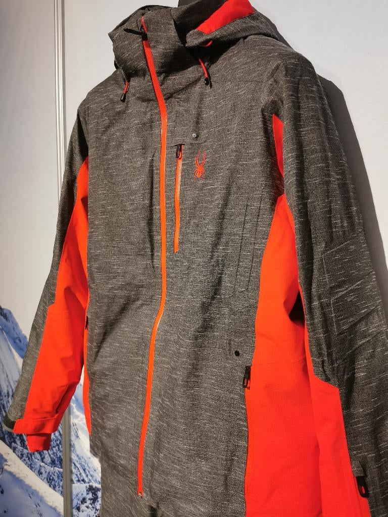 Spyder Skipak Leader/Dare GTX, XL/54, Rood/grijs, Gore-tex, Kleding | Heren, Wintersportkleding, Maat 56/58 (XL), Ophalen of Verzenden