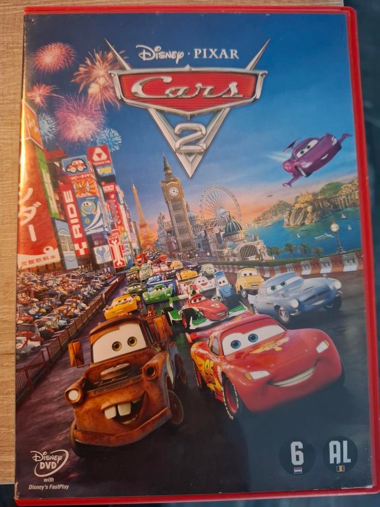 Disney Cars 2, Alle leeftijden, Ophalen of Verzenden, Zo goed als nieuw