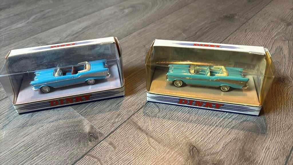 Matchbox dinky collection chevrolet DY27, Ophalen of Verzenden, Zo goed als nieuw, Auto, Matchbox
