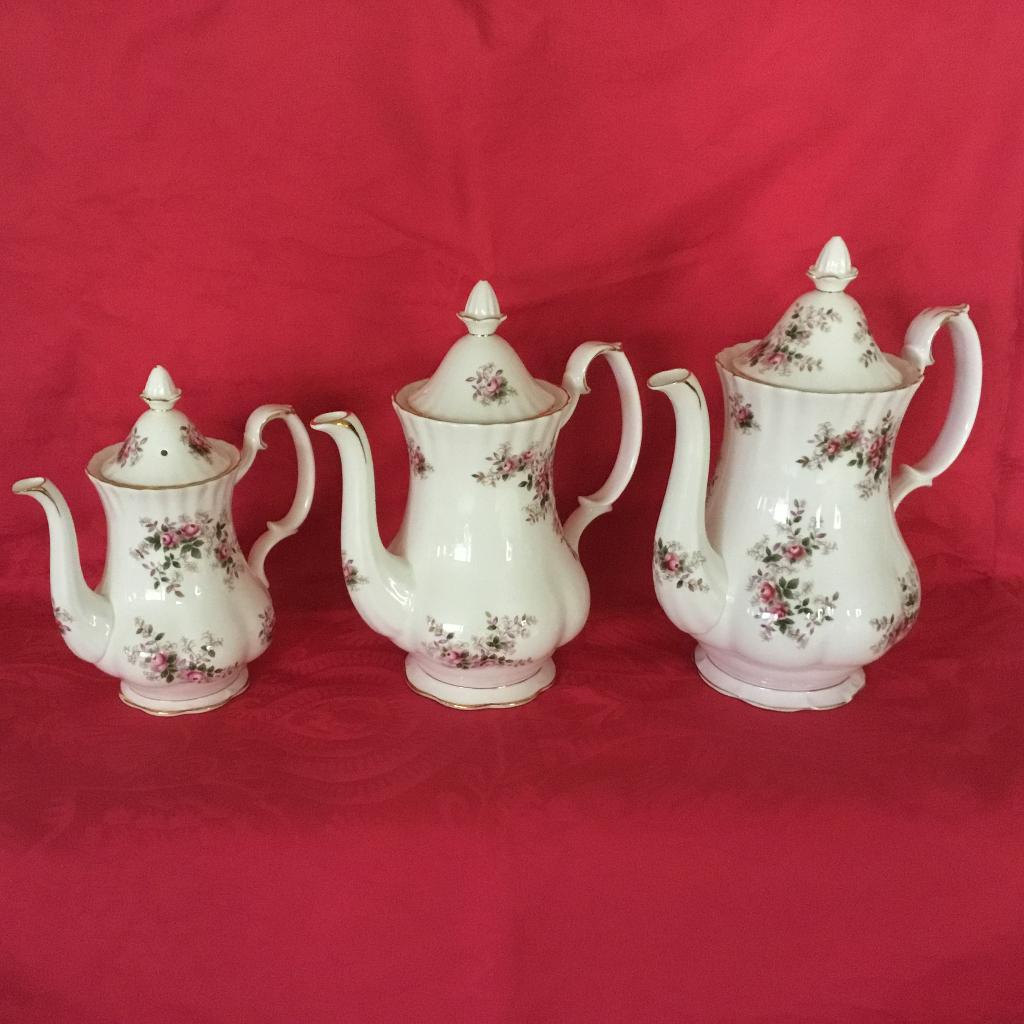 Royal Albert lavender rose koffie potten, Ophalen of Verzenden, Nieuw, Porselein, Overige typen