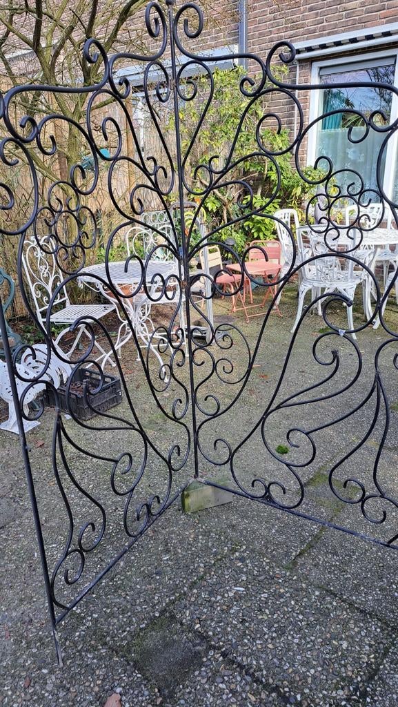 Sierhekwerk, Tuin en Terras, Tuinhekken en Hekwerk, Gebruikt, Sierhekwerk, IJzer, Ophalen