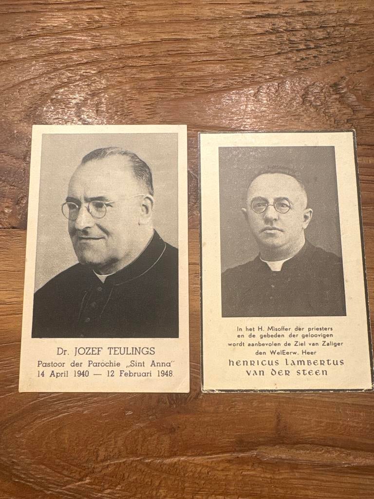 Prentjes Priesters St Anna Parochie Nijmegen, Antiek en Kunst, Antiek | Religie, Ophalen of Verzenden