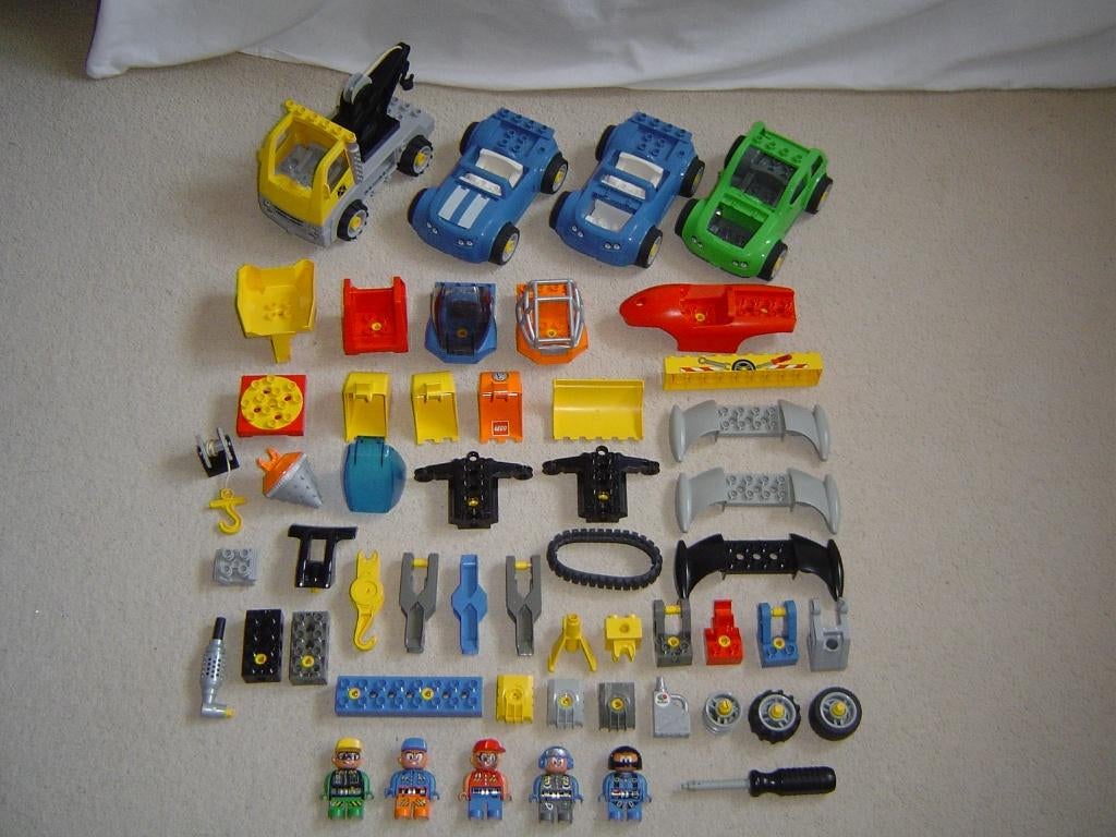 set met diverse duplo Toolo onderdelen, Kinderen en Baby's, Speelgoed | Duplo en Lego, Ophalen of Verzenden, Gebruikt, Complete set