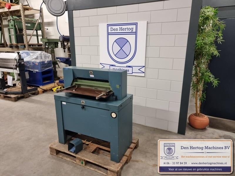 Gerver knipschaar GG 4P compact met fijn achteraanslag lucht, Ophalen, Gebruikt