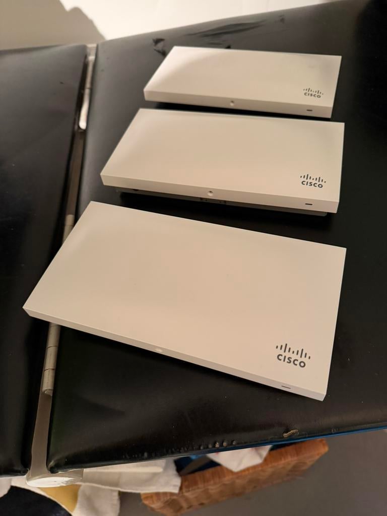 3x Meraki MR33 unclaimed!!, Computers en Software, Accesspoints, Ophalen of Verzenden, Zo goed als nieuw