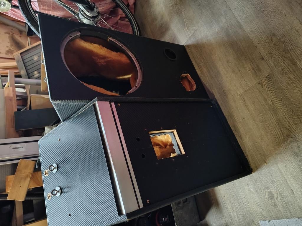 luidspreker kasten zelfbouw 12", Audio, Tv en Foto, Luidsprekers, Ophalen, Philips, Niet werkend, 120 watt of meer