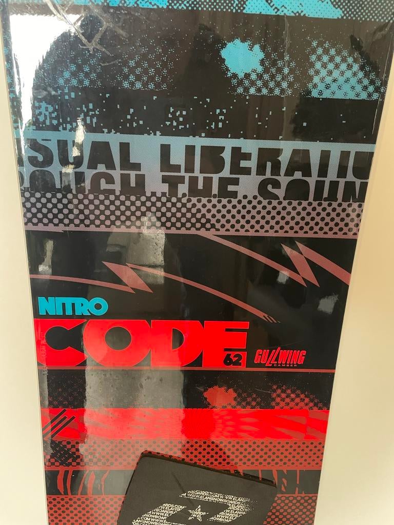 Nitro Code Gullwing 162 Freestyle Board, Sport en Fitness, Snowboarden, Ophalen, Gebruikt, Board