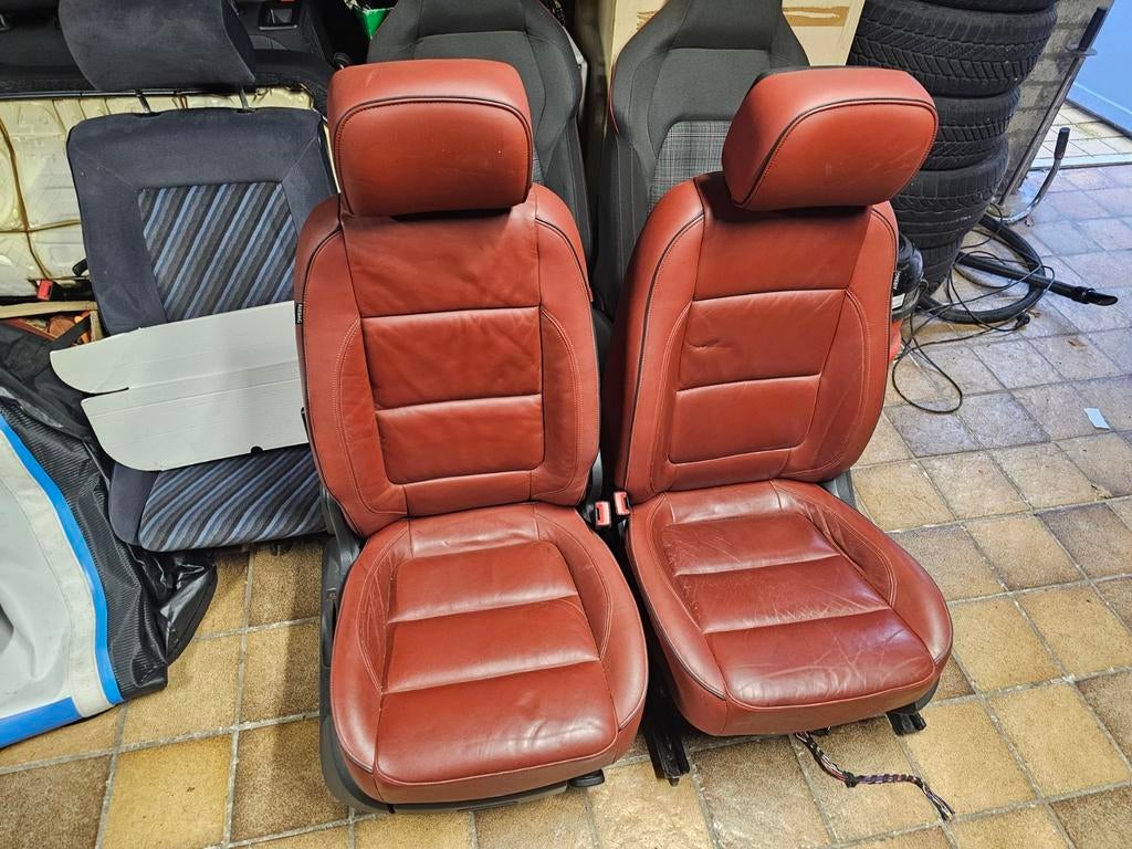 Leer Voorstoelen mooi voor vw caddy, Ophalen, Gebruikt, Lincoln
