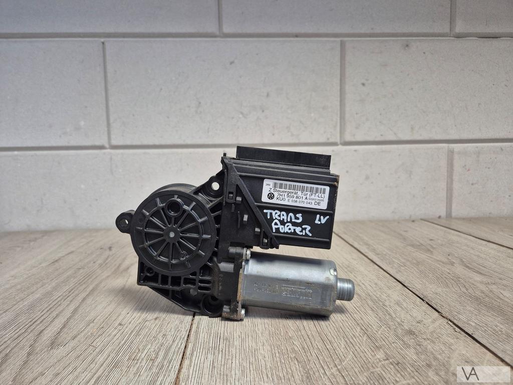 VW Transporter T5 2003 -2006 raammotor links voor 7h1959801a, Gebruikt, -, Volkswagen, -