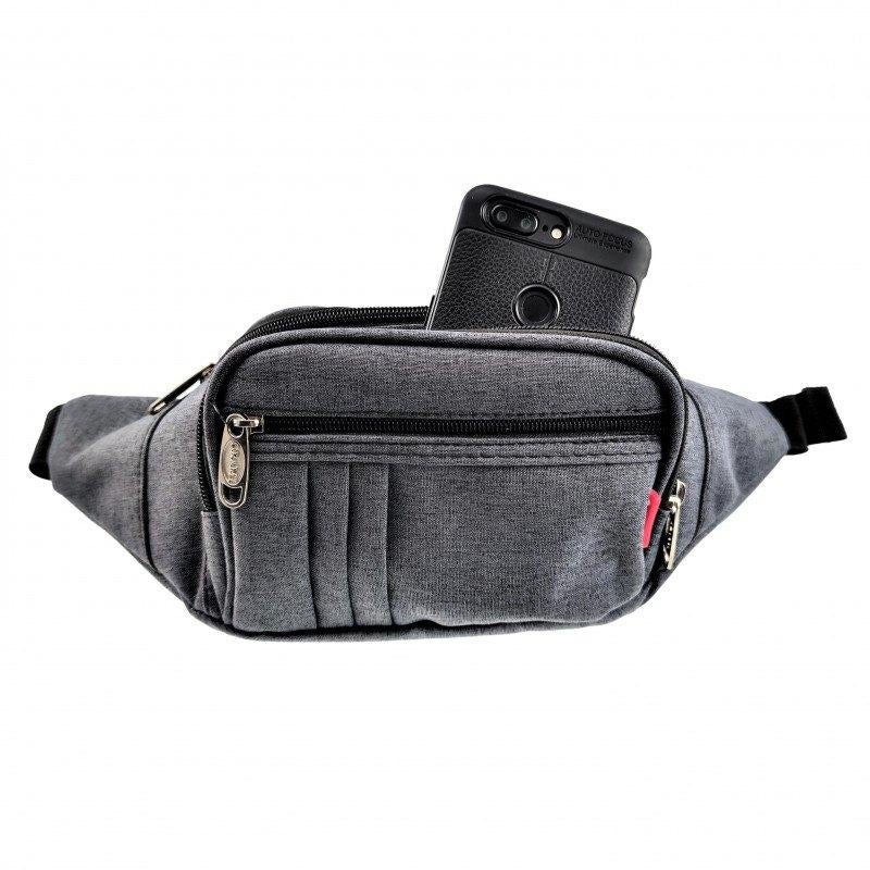 Heuptas Unisex Grijze Waistbag Buideltas Crossbodytas Dames, Overige merken, Birgitta-Gracht 33, 6465 EL Kerkrade, Nederland, Verzenden