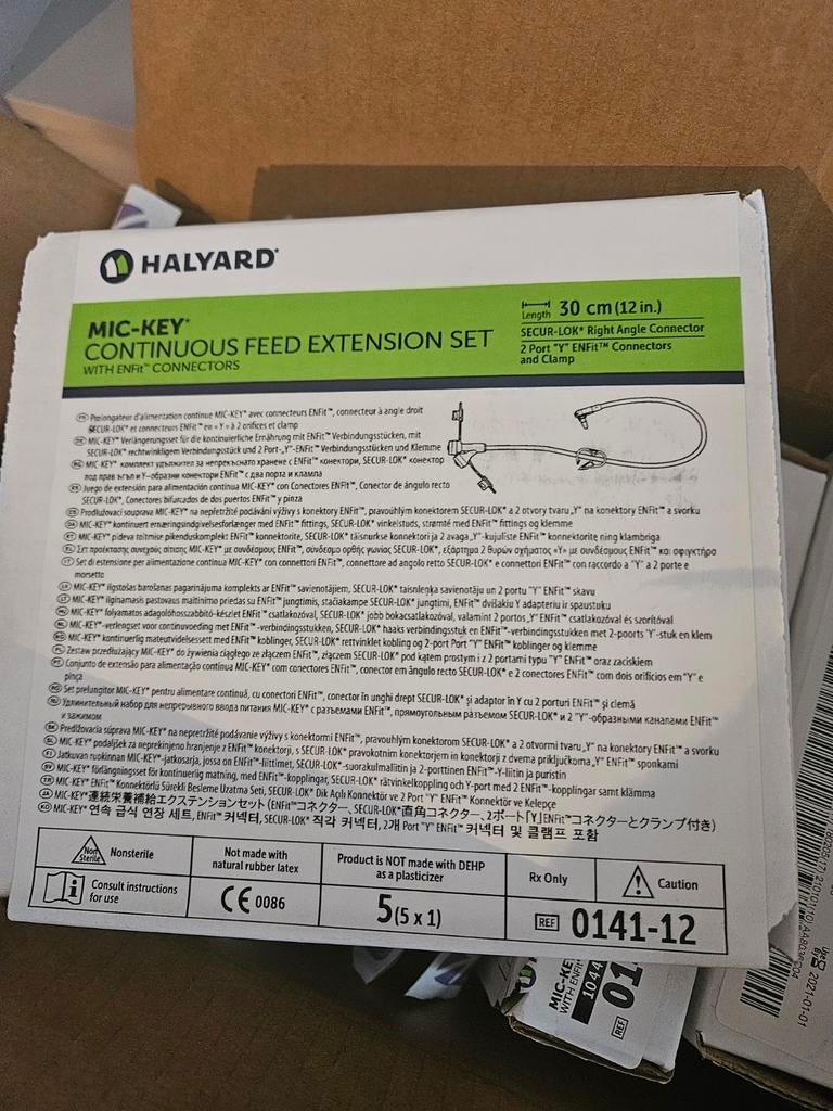 Gratis: sondevoeding attributen, Diversen, Verpleegmiddelen, Ophalen, Nieuw