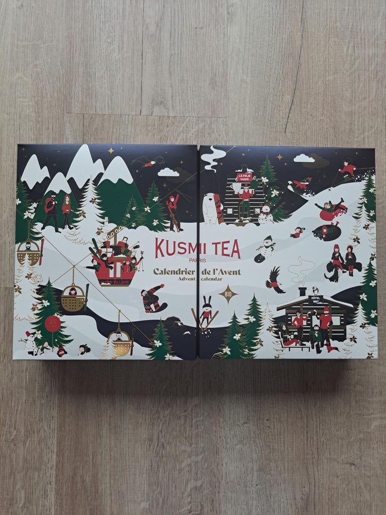 Kusmi Tea adventskalender LEEG, Ophalen of Verzenden, Gebruikt