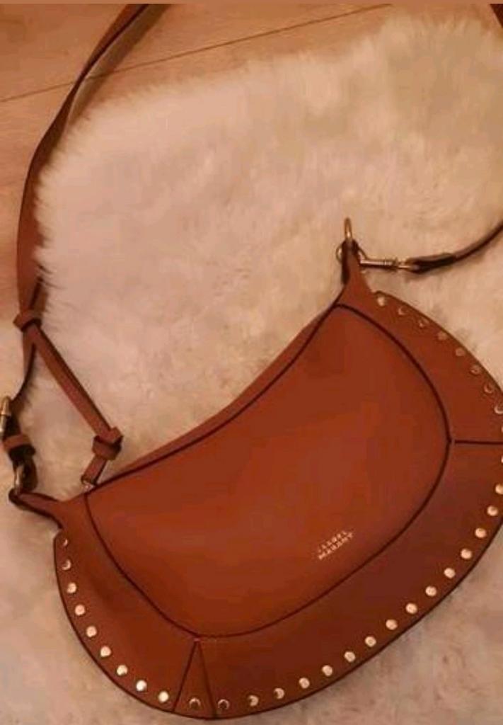 Isabel Marant Oskan Moon Schoudertas, Ophalen of Verzenden, Nieuw, Bruin, Schoudertasje