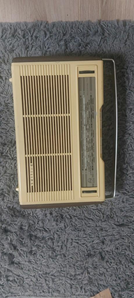 Vintage Philips Transistorradio, Audio, Tv en Foto, Radio's, Ophalen of Verzenden, Gebruikt, Transistorradio
