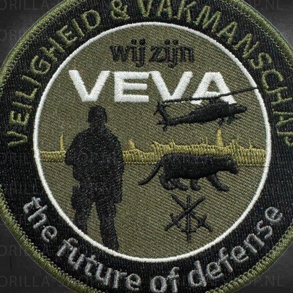 VEVA Patches, Verzamelen, Ophalen, Landmacht, Nederland, Embleem of Badge