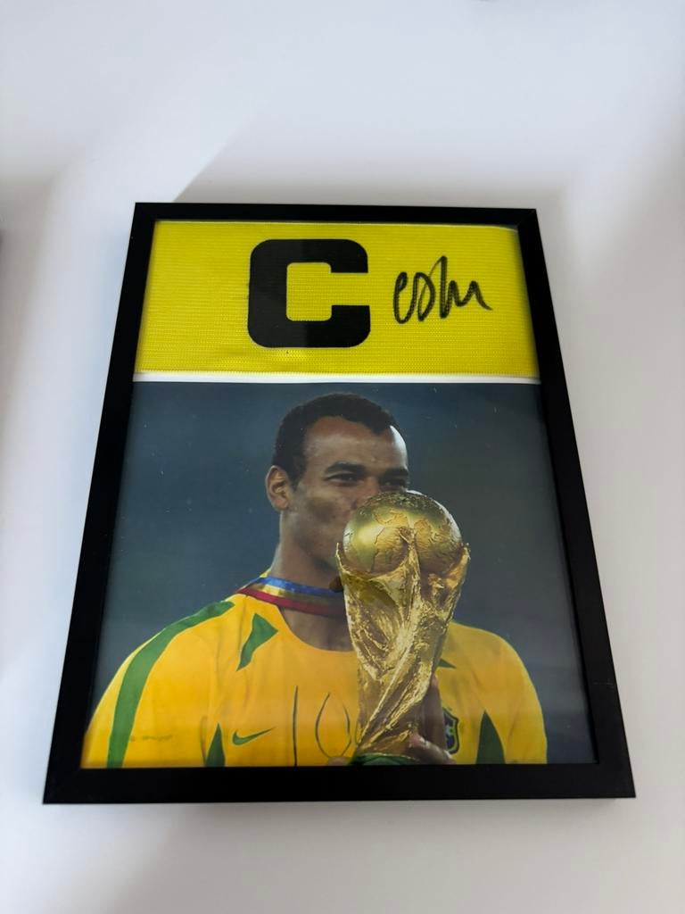 Gesigneerde aanvoerdersband Cafú, Verzamelen, Ophalen of Verzenden, Nieuw, Buitenlandse clubs, Shirt