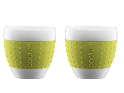 Bodum Pavina mokken 2 x lime, 3 x antraciet, 1 x zwart, Huis en Inrichting, Keuken | Servies, Ophalen of Verzenden, Zo goed als nieuw