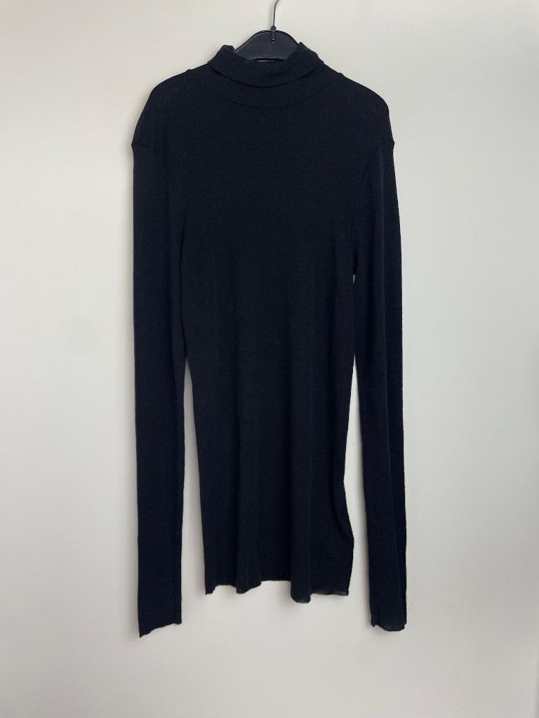 COS dungebreide trui top maat 40 wol met col, Kleding | Dames, Maat 38/40 (M), COS, The Cos Company B.V., Zwart