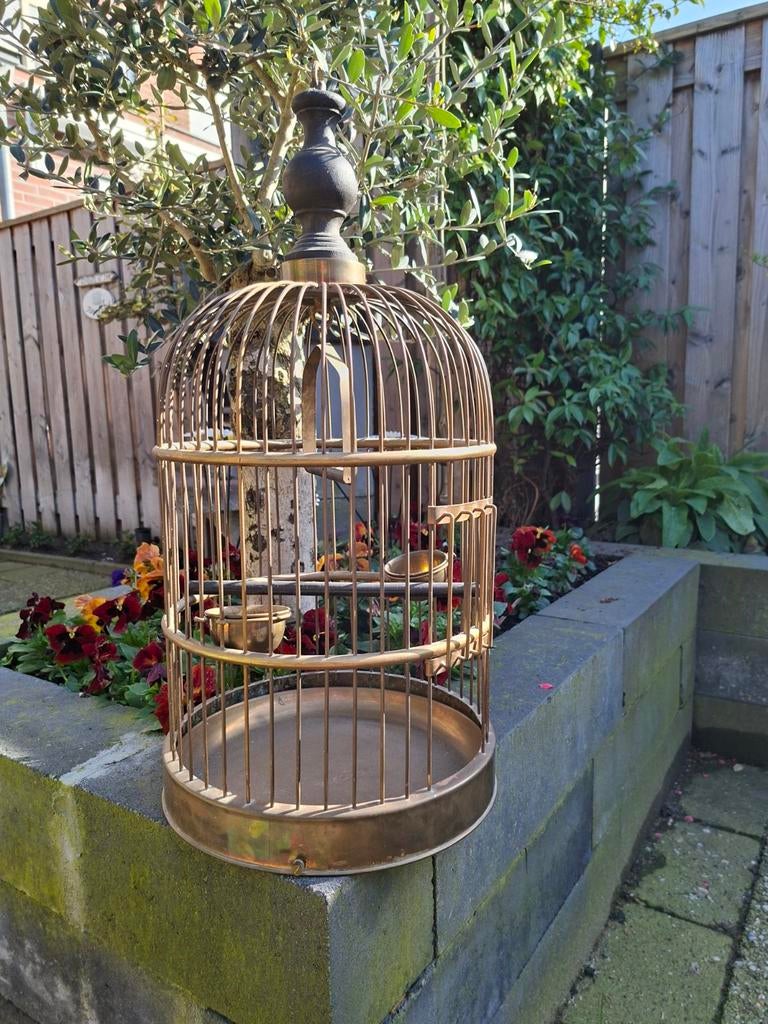 Vogelkooi, Dieren en Toebehoren, Vogels | Hokken en Kooien, Ophalen, Zo goed als nieuw, Metaal, Vogelkooi