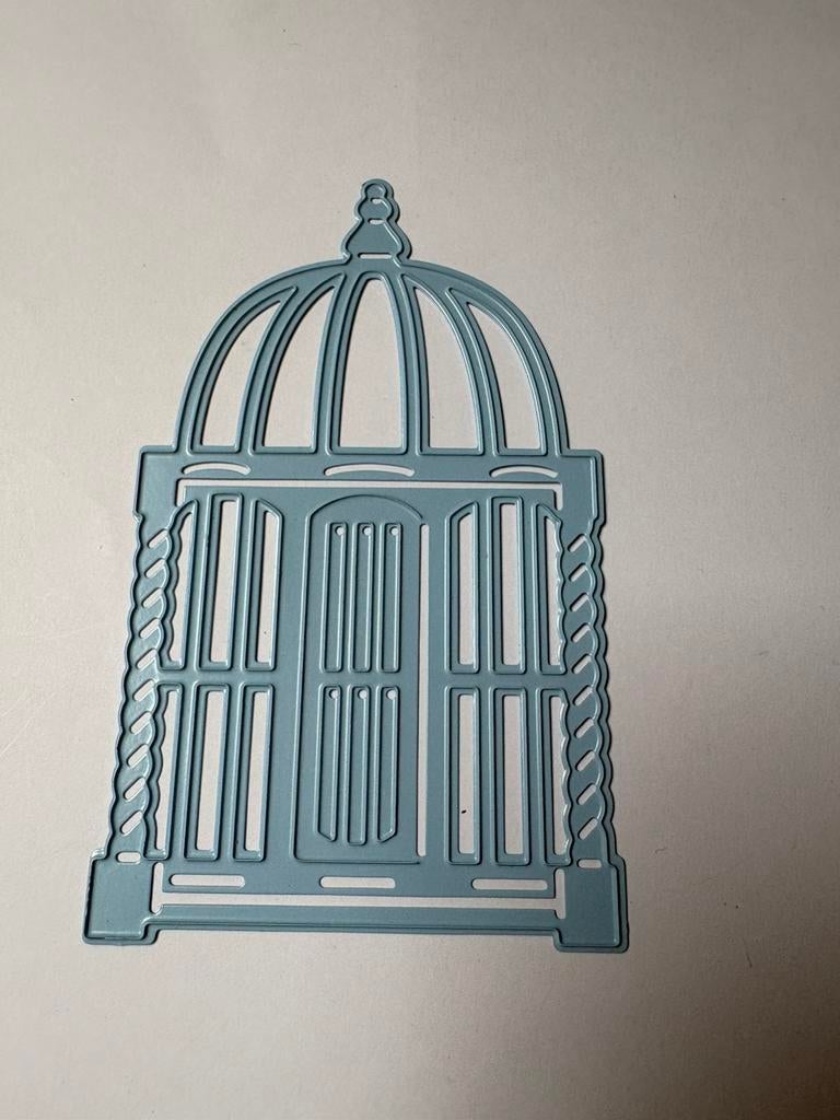 Marianne design snijmal vogelkooi, Hobby en Vrije tijd, Ophalen of Verzenden, Zo goed als nieuw, Overige thema's, Pons of Mal