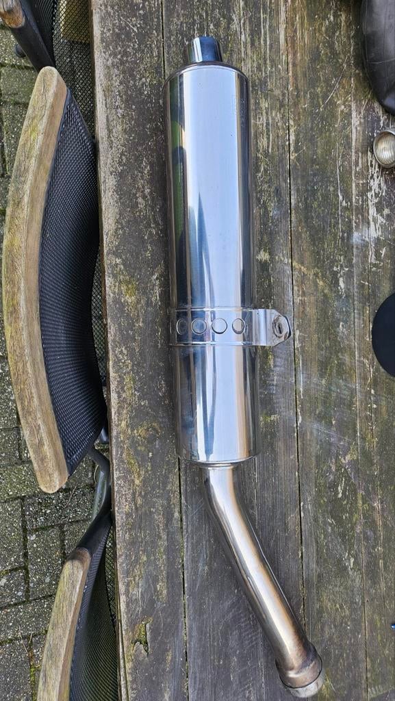 Originele uitlaatdemper Yamaha FZS1000 BJ2002, Motoren, Ophalen of Verzenden