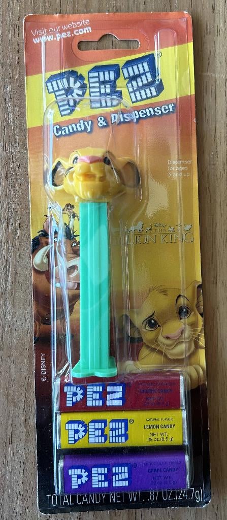PEZ Lion King / Nala & Simba, Ophalen of Verzenden, Leeuwenkoning of Jungle Boek, Zo goed als nieuw, Beeldje of Figuurtje