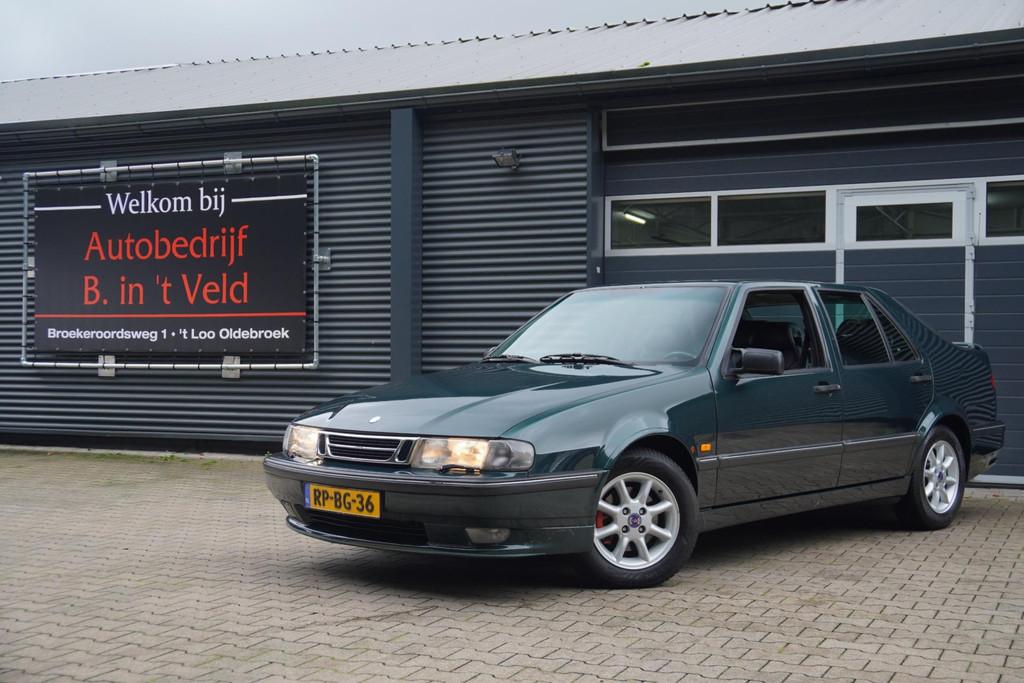 Saab 9000 2.0 LPT CSE Anniversary AUT LEDER CLIMA TREKHAAK S, 4 cilinders, 150 pk, Leder en Stof, Origineel Nederlands