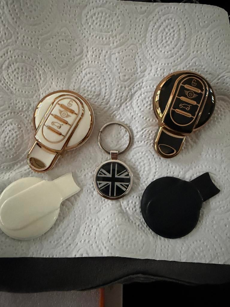 2x mooie full cover sleutel Mini F (55) en andere type’s., Ophalen of Verzenden
