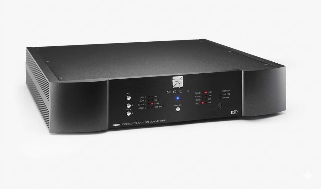 Moon 280D DSD/MiND2 by Simaudio in het Zwart, Windmill Audio™, David.liefting@hotmail.com, Ophalen of Verzenden, Gebruikt