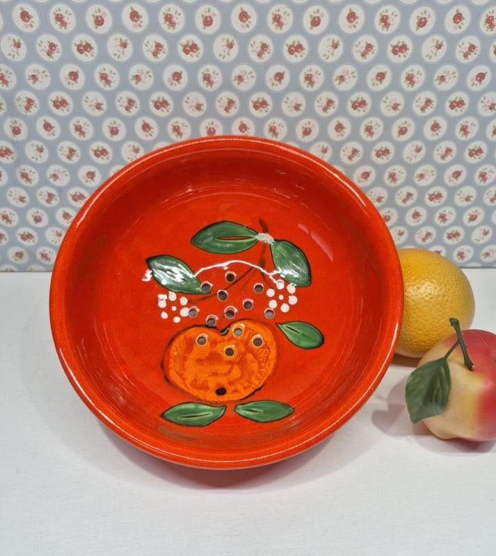 Wächtersbach Duitsland aardewerk fruittest, vergiet jaren 70, Ophalen of Verzenden