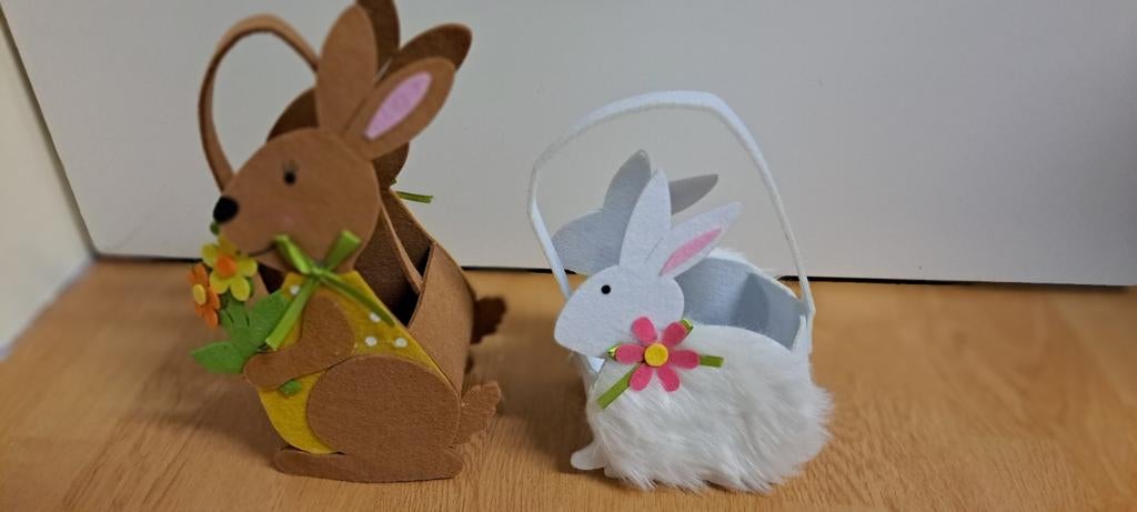 Paaseieren zoeken met leuke paasmandjes om ze in te doen!, Ophalen of Verzenden, Nieuw