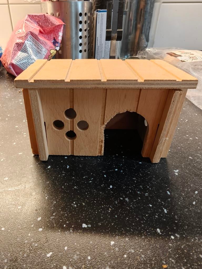 Hamster huisje, Dieren en Toebehoren, Ophalen of Verzenden, Gebruikt, Verzorging