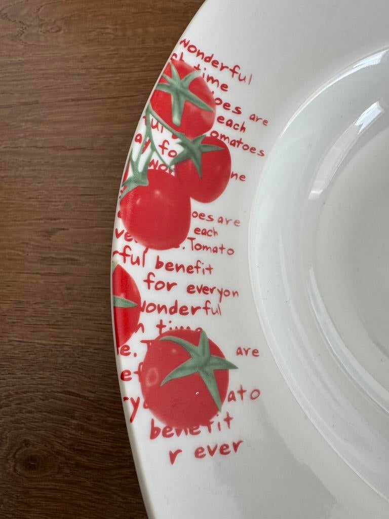 4 Borden voor pasta, Huis en Inrichting, Ophalen, Zo goed als nieuw, Bord(en), Overige stijlen