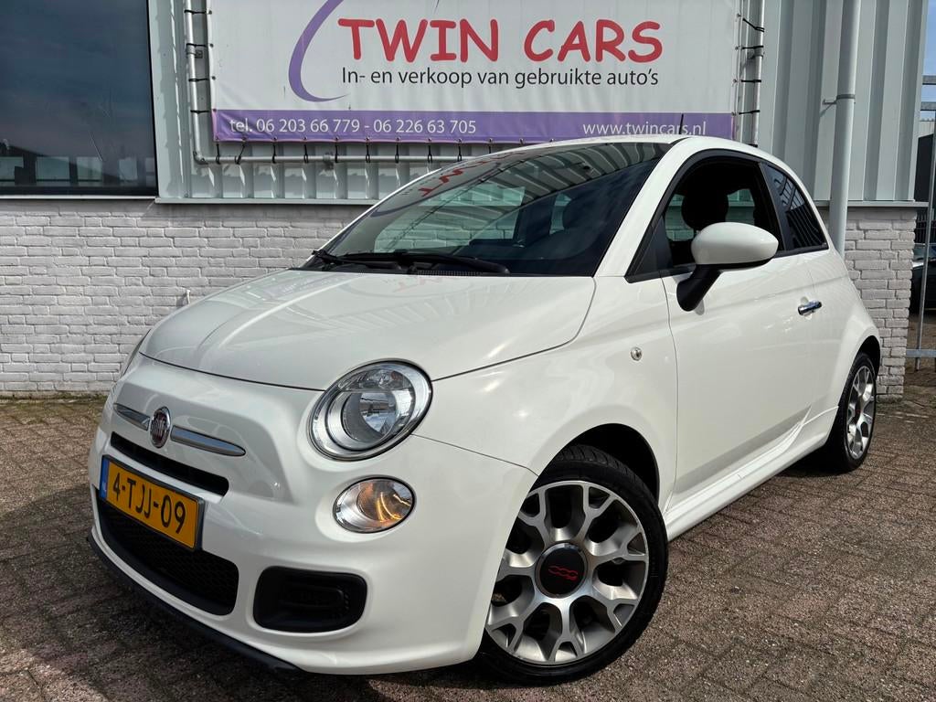 Fiat 500 0.9 TwinAir Turbo 500S, Voorwielaandrijving, Elektrische ramen, Gebruikt, Origineel Nederlands