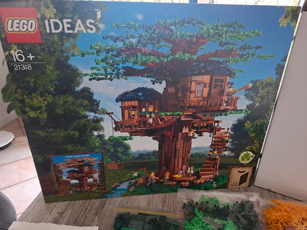 Lego Ideas 21318 Boomhut, Ophalen, Lego, Compleet, Complete set