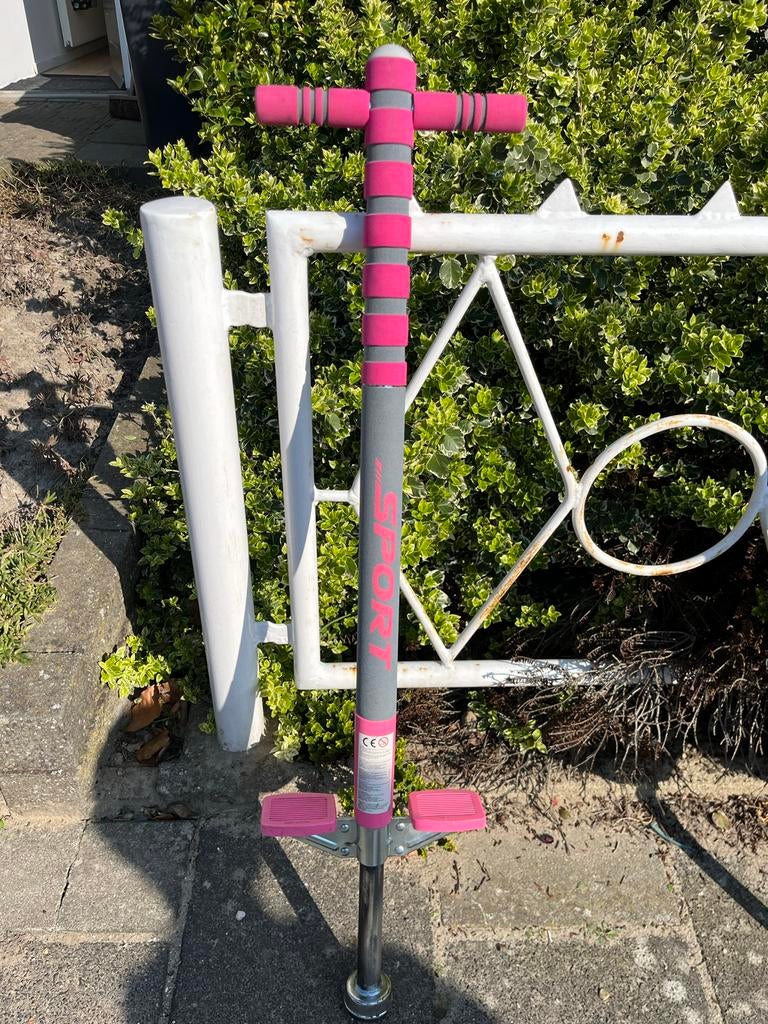 Leuke roze pogo stick voor urenlang springplezier!, Kinderen en Baby's, Speelgoed | Buiten | Actiespeelgoed, Ophalen of Verzenden
